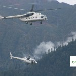 हेलिमै सिमकोट हुदै नेपालगञ्ज आयो मनाङ एयरको हेलिकप्टर  (हेर्नुहोस् भिडियो)