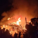 मुगु सदरमुकाममा भिषण आगलागी; २० घर जले
