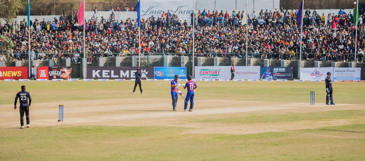 नामिबियाविरुद्ध तीन विकेटले नेपाल विजयी  
